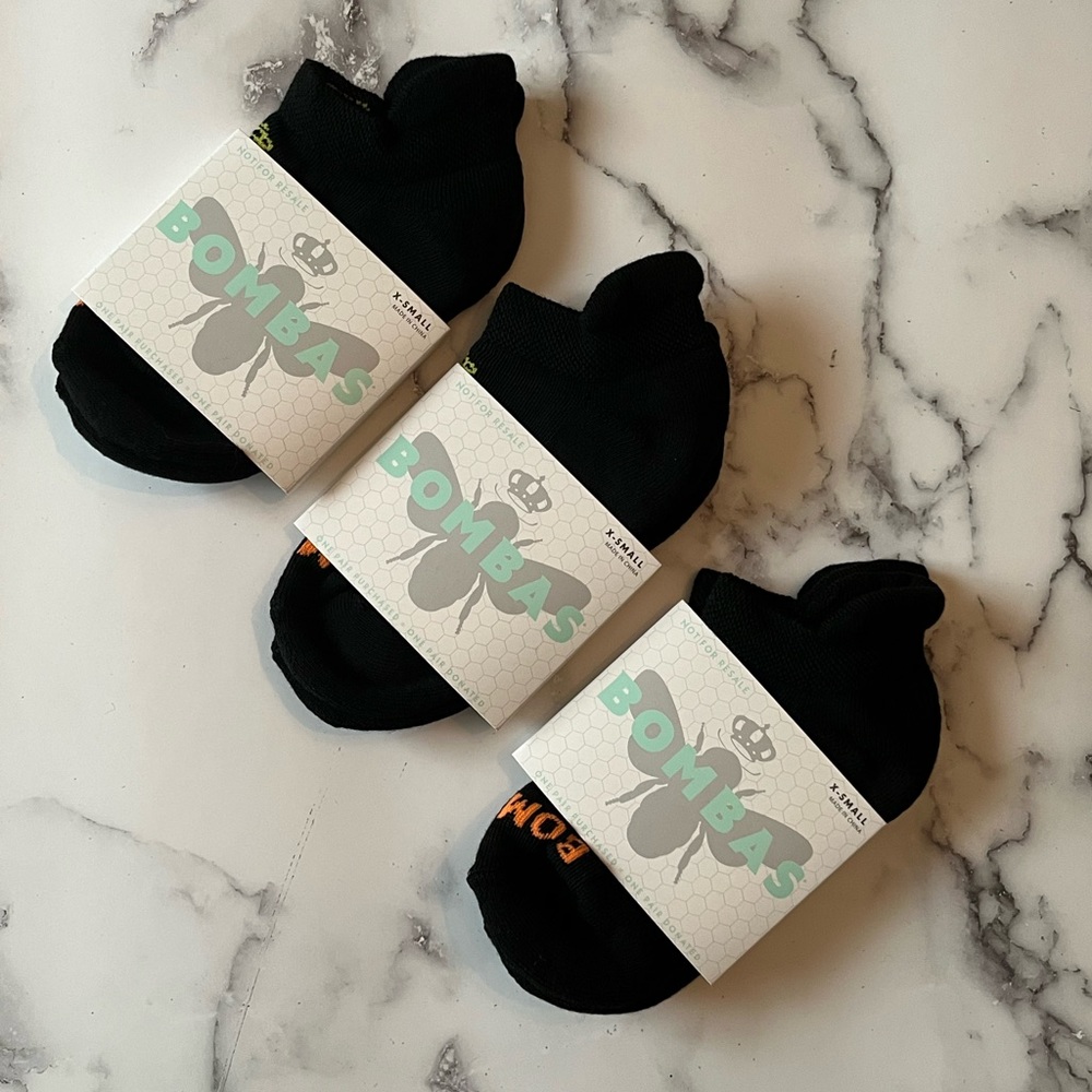 Bombas XS ankle socks 3 pairs